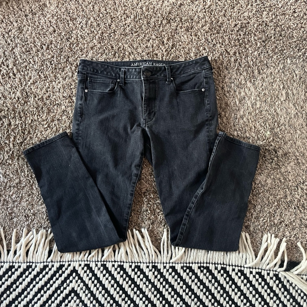 American Eagle Black Skinny Jeans